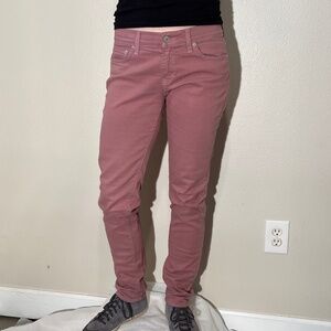 Red Engine Mauve Denim Jeans